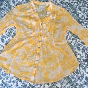 Maeve Composed Pintuck Blouse